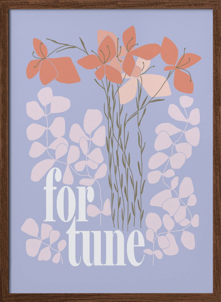 Fortune - Stretched Canvas, Poster or Fine Art Print I Heart Wall Art