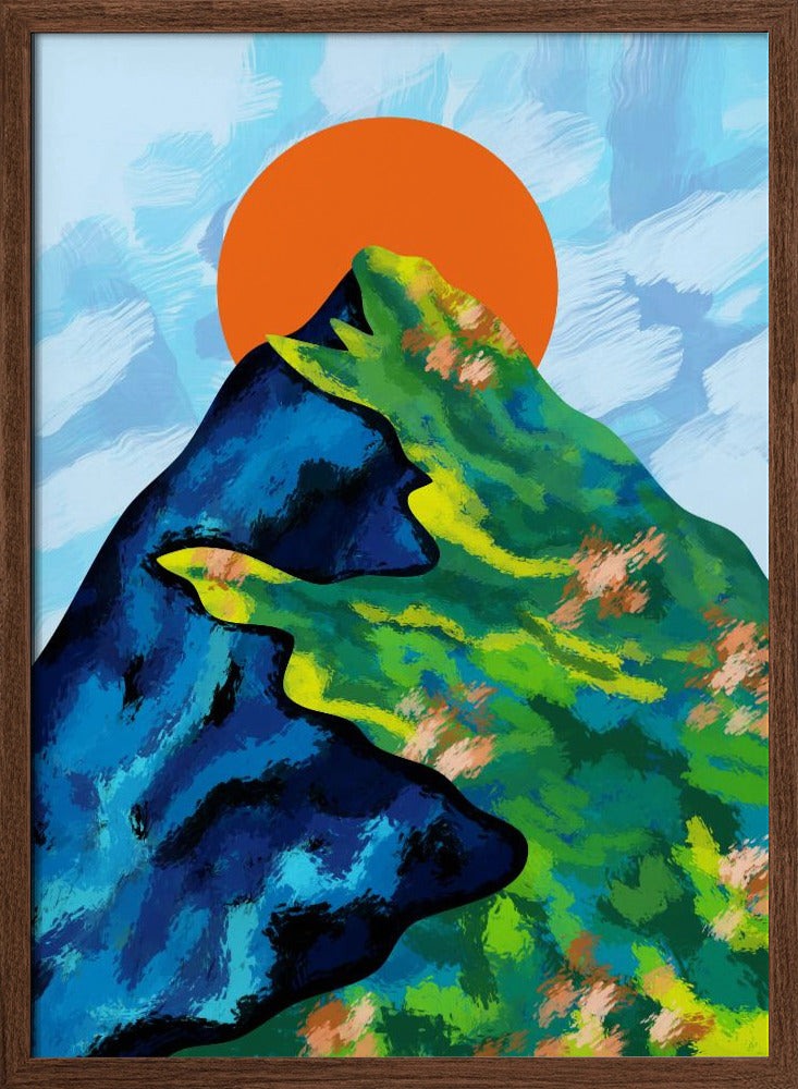 Bright Horizon - Stretched Canvas, Poster or Fine Art Print I Heart Wall Art