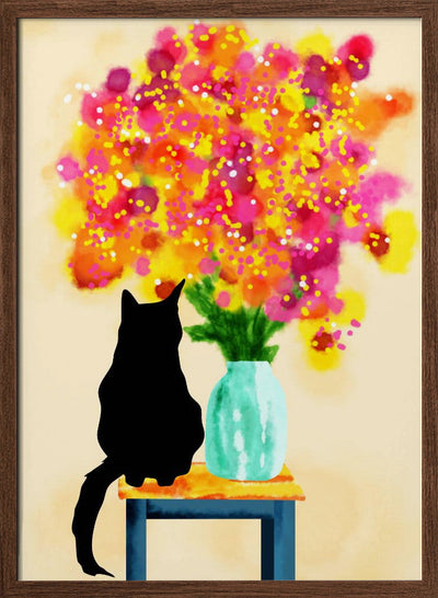 Cozy Corner Charm - Stretched Canvas, Poster or Fine Art Print I Heart Wall Art