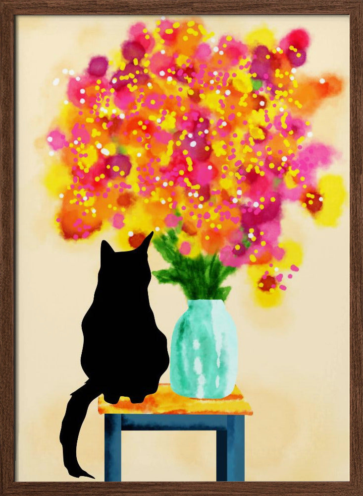 Cozy Corner Charm - Stretched Canvas, Poster or Fine Art Print I Heart Wall Art