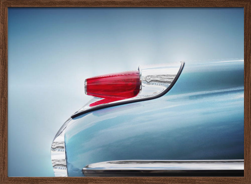 US classic car Monterey 1962 taillight - Stretched Canvas, Poster or Fine Art Print I Heart Wall Art