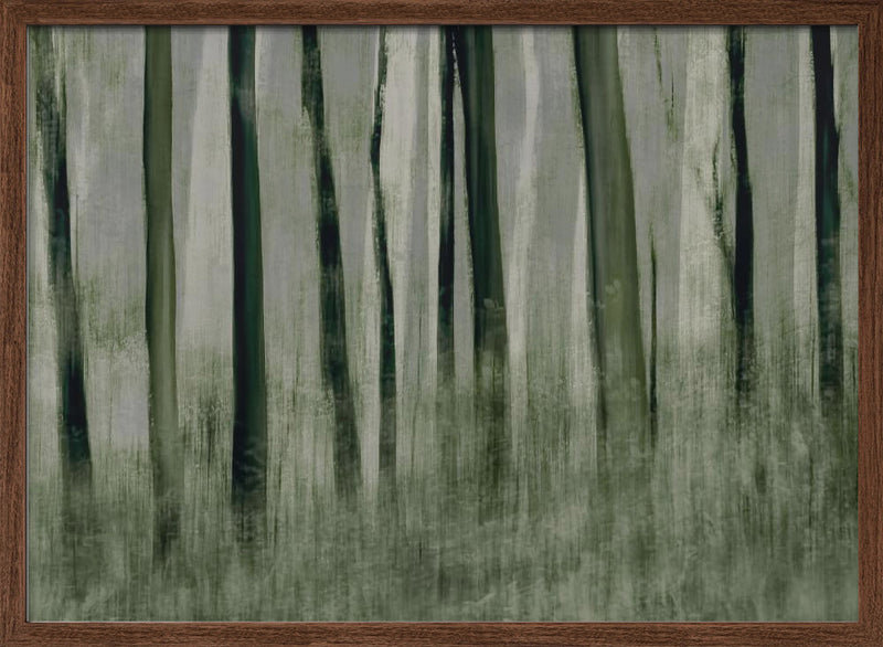 Trees in motion - Stretched Canvas, Poster or Fine Art Print I Heart Wall Art