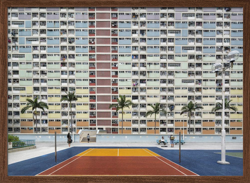 Choi Hung Estate - Stretched Canvas, Poster or Fine Art Print I Heart Wall Art