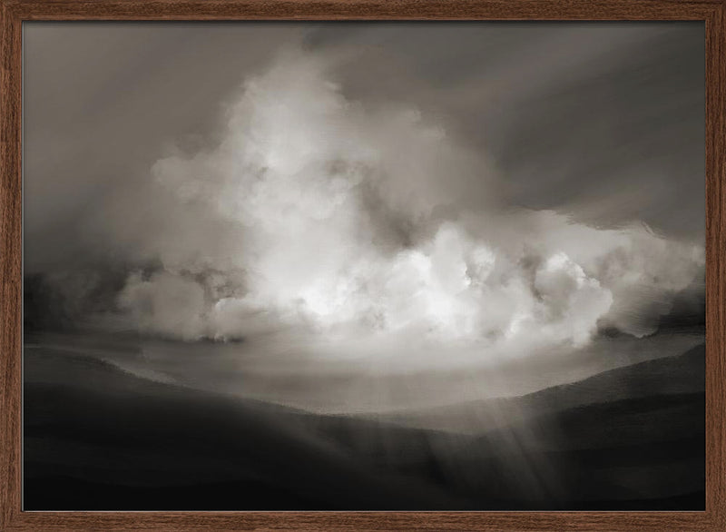 Storm - Stretched Canvas, Poster or Fine Art Print I Heart Wall Art