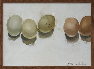 Brittany's Eggs - Stretched Canvas, Poster or Fine Art Print I Heart Wall Art