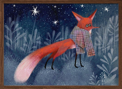 Fox - Stretched Canvas, Poster or Fine Art Print I Heart Wall Art