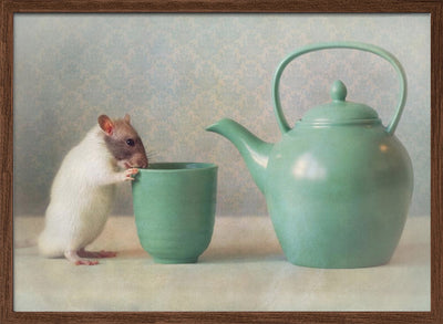 The Teapot - Stretched Canvas, Poster or Fine Art Print I Heart Wall Art