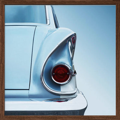 US classic car Brookwood 1958 - Square Stretched Canvas, Poster or Fine Art Print I Heart Wall Art