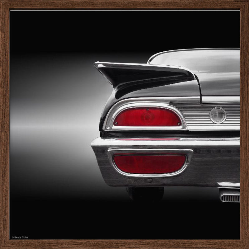 US classic car 1960 star liner hardtop - Square Stretched Canvas, Poster or Fine Art Print I Heart Wall Art