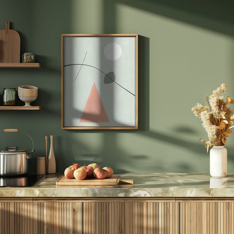 Shapes in Harmony - Stretched Canvas, Poster or Fine Art Print I Heart Wall Art