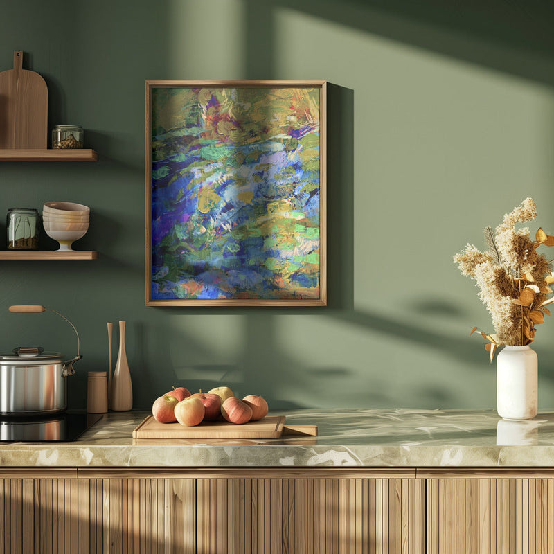 Nature Inspired Landscape - Stretched Canvas, Poster or Fine Art Print I Heart Wall Art