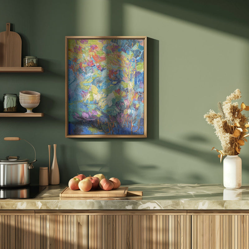 Radiant Pond Sonata - Stretched Canvas, Poster or Fine Art Print I Heart Wall Art