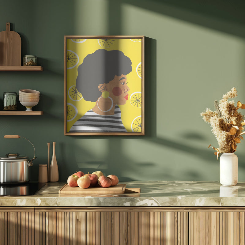 Lemonade - Stretched Canvas, Poster or Fine Art Print I Heart Wall Art