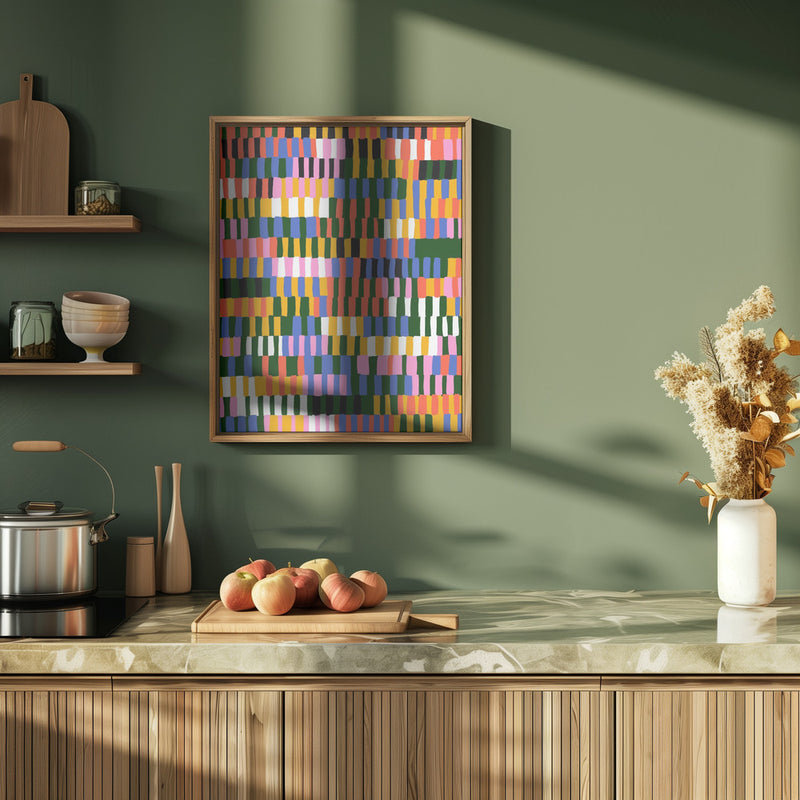 Mosaic - Stretched Canvas, Poster or Fine Art Print I Heart Wall Art