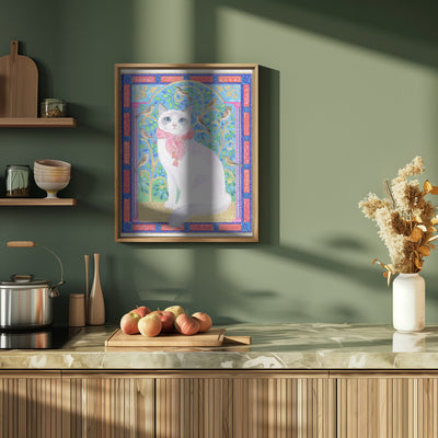 An Elegant Pussycat - Stretched Canvas, Poster or Fine Art Print I Heart Wall Art