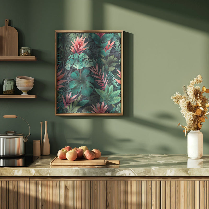 Rainforest Fantasy - Stretched Canvas, Poster or Fine Art Print I Heart Wall Art