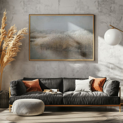 Wintermorning - Stretched Canvas, Poster or Fine Art Print I Heart Wall Art