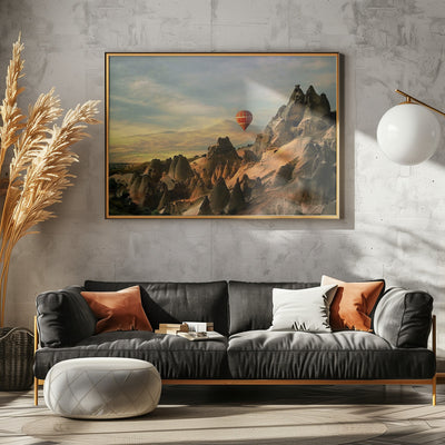 Cappadocia - Stretched Canvas, Poster or Fine Art Print I Heart Wall Art