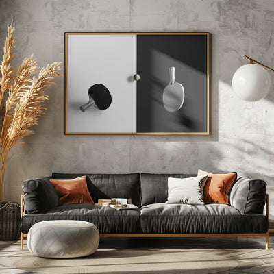 Match point - Stretched Canvas, Poster or Fine Art Print I Heart Wall Art