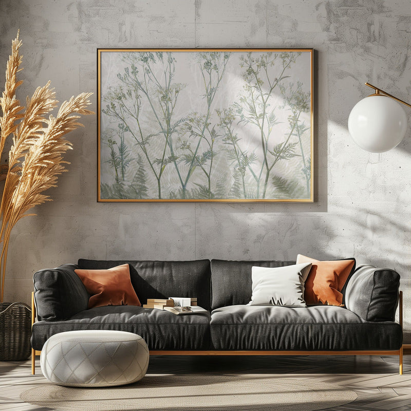 Cow parsley - Stretched Canvas, Poster or Fine Art Print I Heart Wall Art