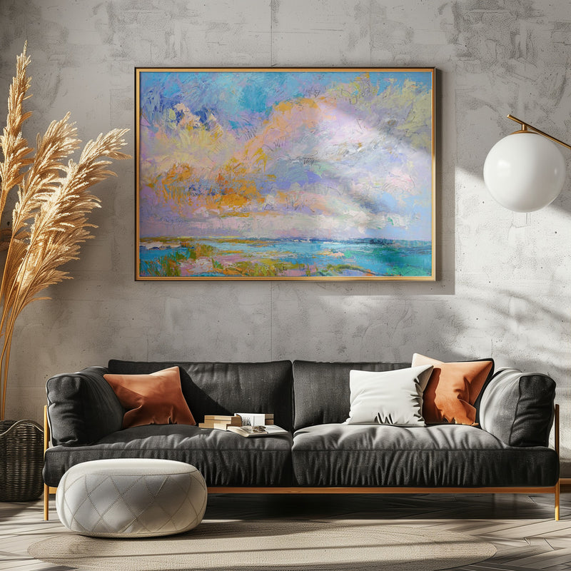 Perfect Afternoon - Stretched Canvas, Poster or Fine Art Print I Heart Wall Art