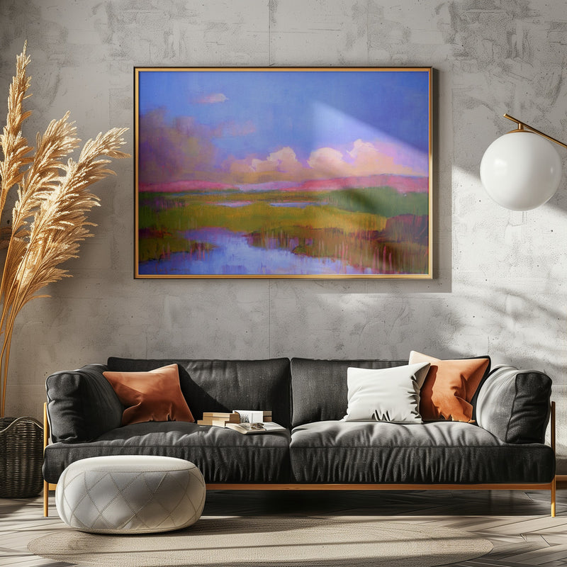 Df1405dreamingofyouii - Stretched Canvas, Poster or Fine Art Print I Heart Wall Art