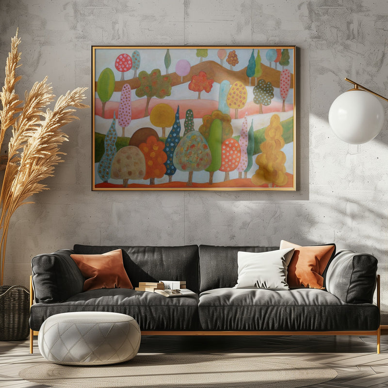 Autumn Joy - Stretched Canvas, Poster or Fine Art Print I Heart Wall Art