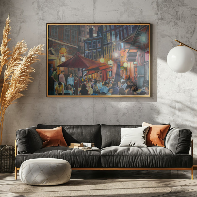 Downtown Ny - Stretched Canvas, Poster or Fine Art Print I Heart Wall Art