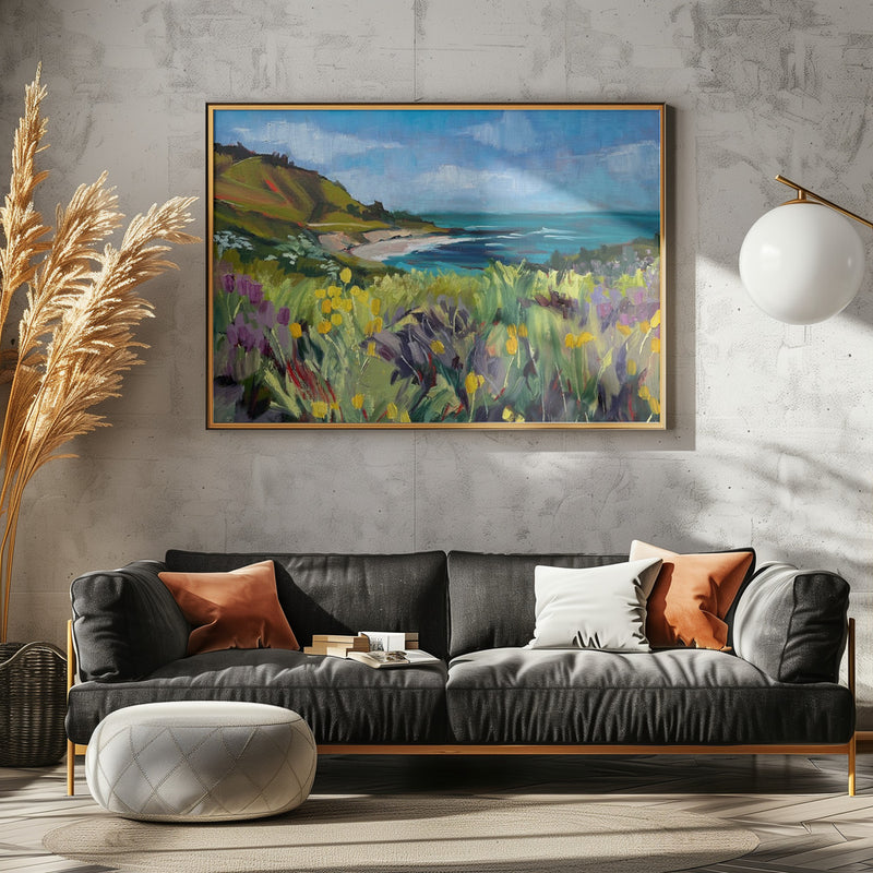 Pacific - Stretched Canvas, Poster or Fine Art Print I Heart Wall Art