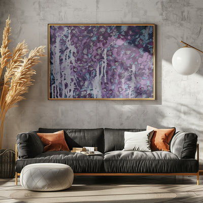 Spring Rain - Stretched Canvas, Poster or Fine Art Print I Heart Wall Art