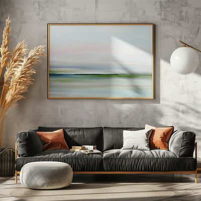 Spring Coast - Stretched Canvas, Poster or Fine Art Print I Heart Wall Art