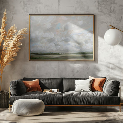 Muted Prairie - Stretched Canvas, Poster or Fine Art Print I Heart Wall Art