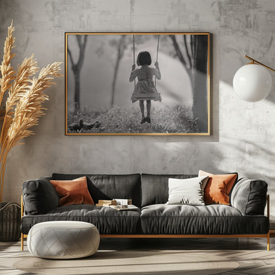 just (you and) Me - Stretched Canvas, Poster or Fine Art Print I Heart Wall Art