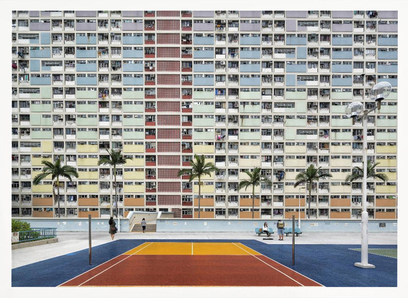 Choi Hung Estate - Stretched Canvas, Poster or Fine Art Print I Heart Wall Art