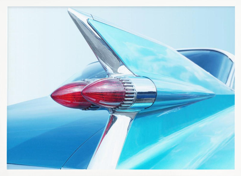 US classic car 1959 Sedan Deville - Stretched Canvas, Poster or Fine Art Print I Heart Wall Art