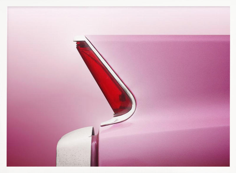 American classic car Deville 1963 tail fin abstract - Stretched Canvas, Poster or Fine Art Print I Heart Wall Art