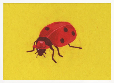 Ladybird - Stretched Canvas, Poster or Fine Art Print I Heart Wall Art