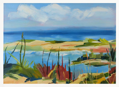 Wellfleet Beach - Stretched Canvas, Poster or Fine Art Print I Heart Wall Art