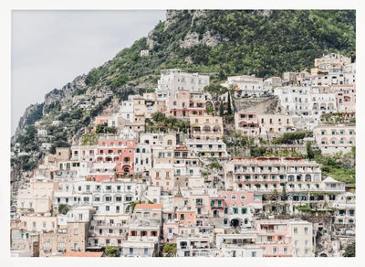 Positano at the Amalfi Coast - Stretched Canvas, Poster or Fine Art Print I Heart Wall Art