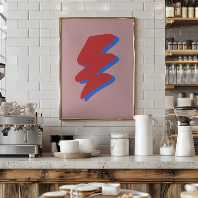 Lightning - Stretched Canvas, Poster or Fine Art Print I Heart Wall Art