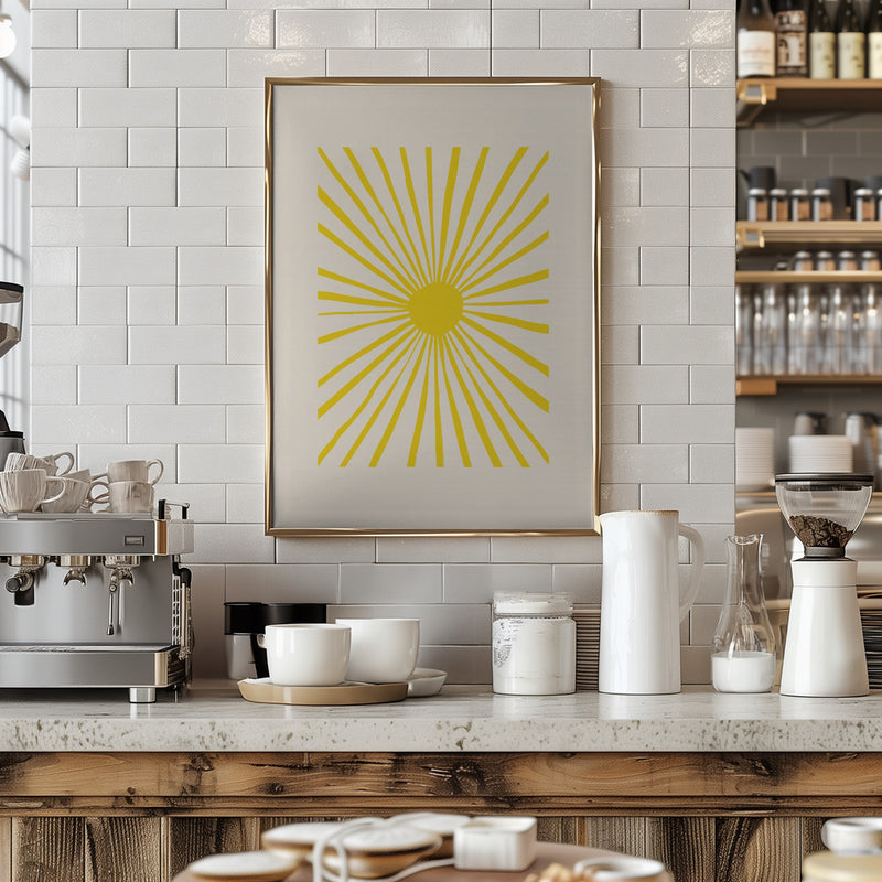 The Sun - Stretched Canvas, Poster or Fine Art Print I Heart Wall Art