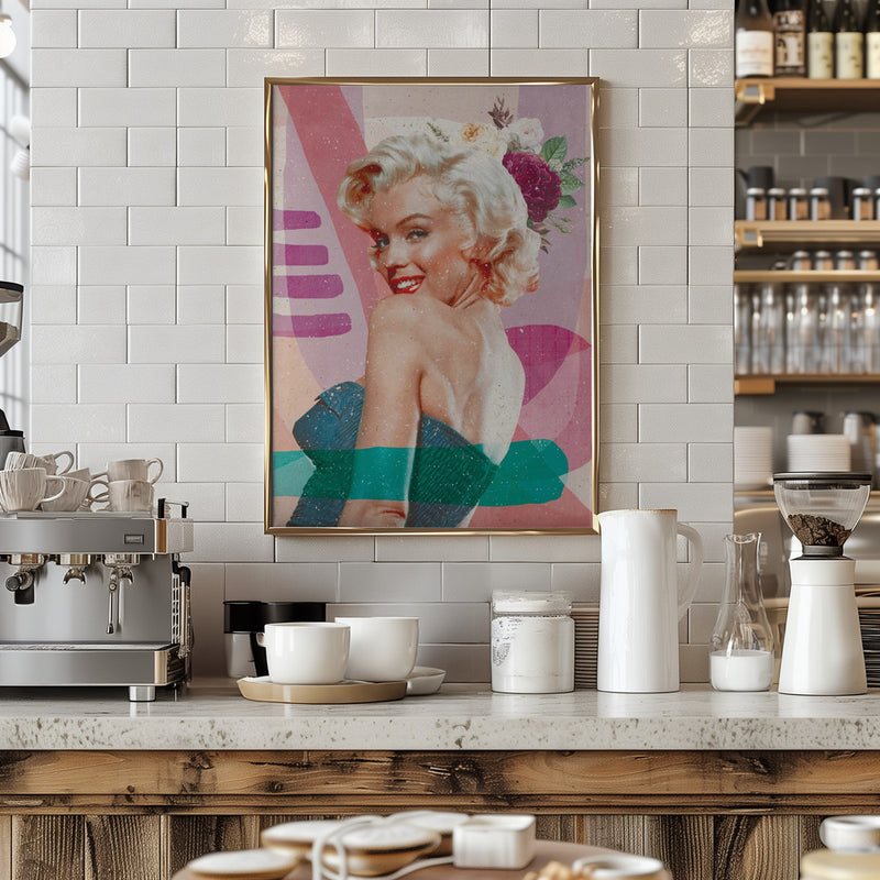 Marilyn is Back - Stretched Canvas, Poster or Fine Art Print I Heart Wall Art