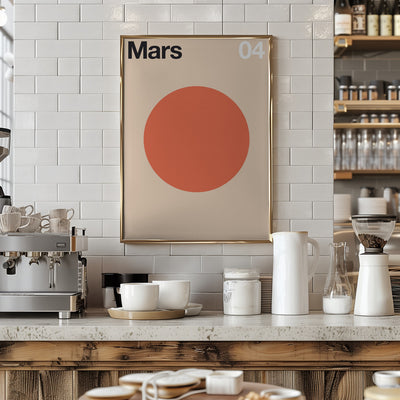 Mars - Stretched Canvas, Poster or Fine Art Print I Heart Wall Art