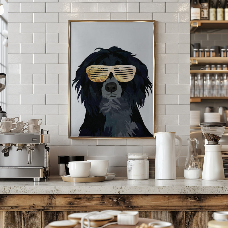 Hiphop Cockerspaniel - Stretched Canvas, Poster or Fine Art Print I Heart Wall Art