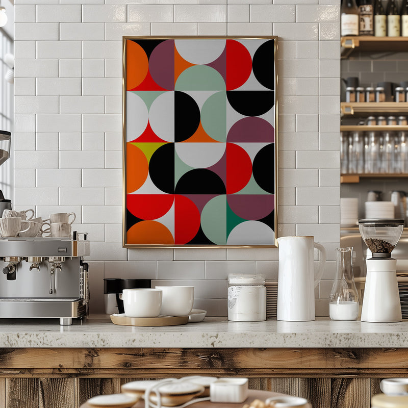 Mid Century 1 - Stretched Canvas, Poster or Fine Art Print I Heart Wall Art