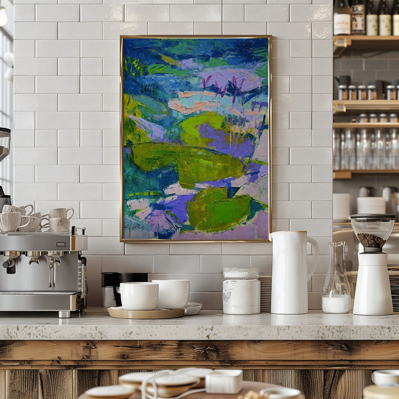 Vibrant Tranquility - Stretched Canvas, Poster or Fine Art Print I Heart Wall Art