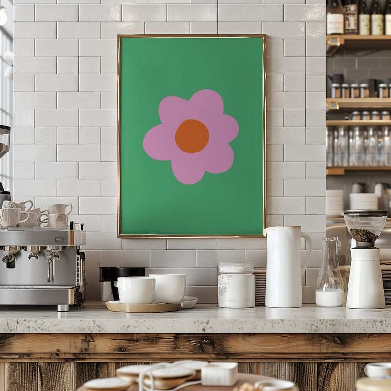 Flower - Stretched Canvas, Poster or Fine Art Print I Heart Wall Art