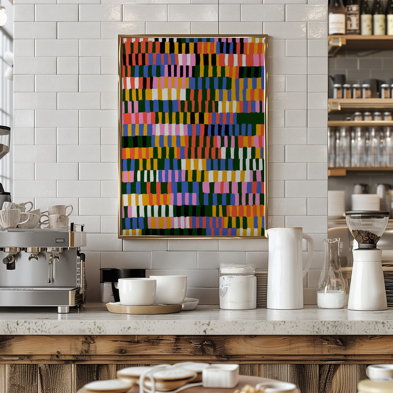 Mosaic - Stretched Canvas, Poster or Fine Art Print I Heart Wall Art