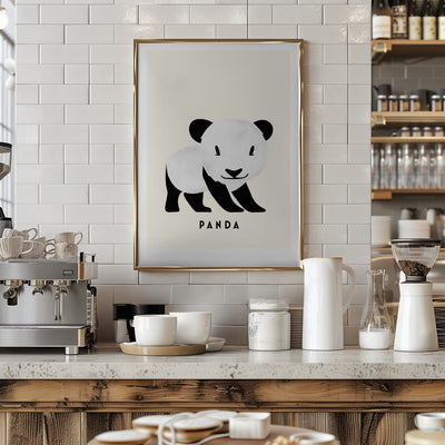 Panda - Stretched Canvas, Poster or Fine Art Print I Heart Wall Art