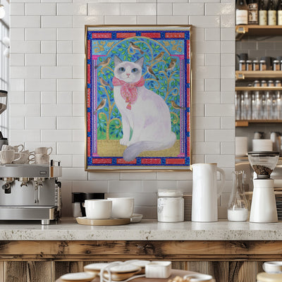 An Elegant Pussycat - Stretched Canvas, Poster or Fine Art Print I Heart Wall Art